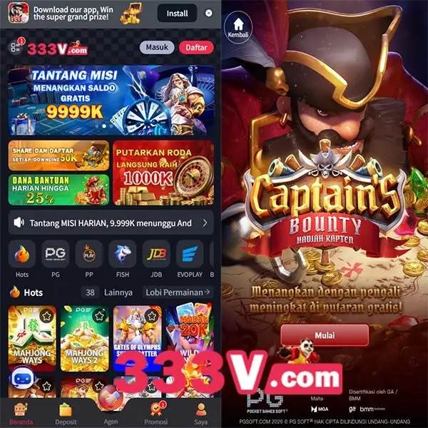 333v Masuk - 333v Resmi